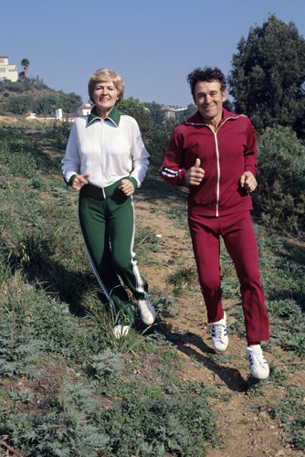 Jack LaLanne with his wife Elaine