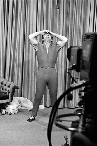 Jack LaLanne on his television show circa 1969