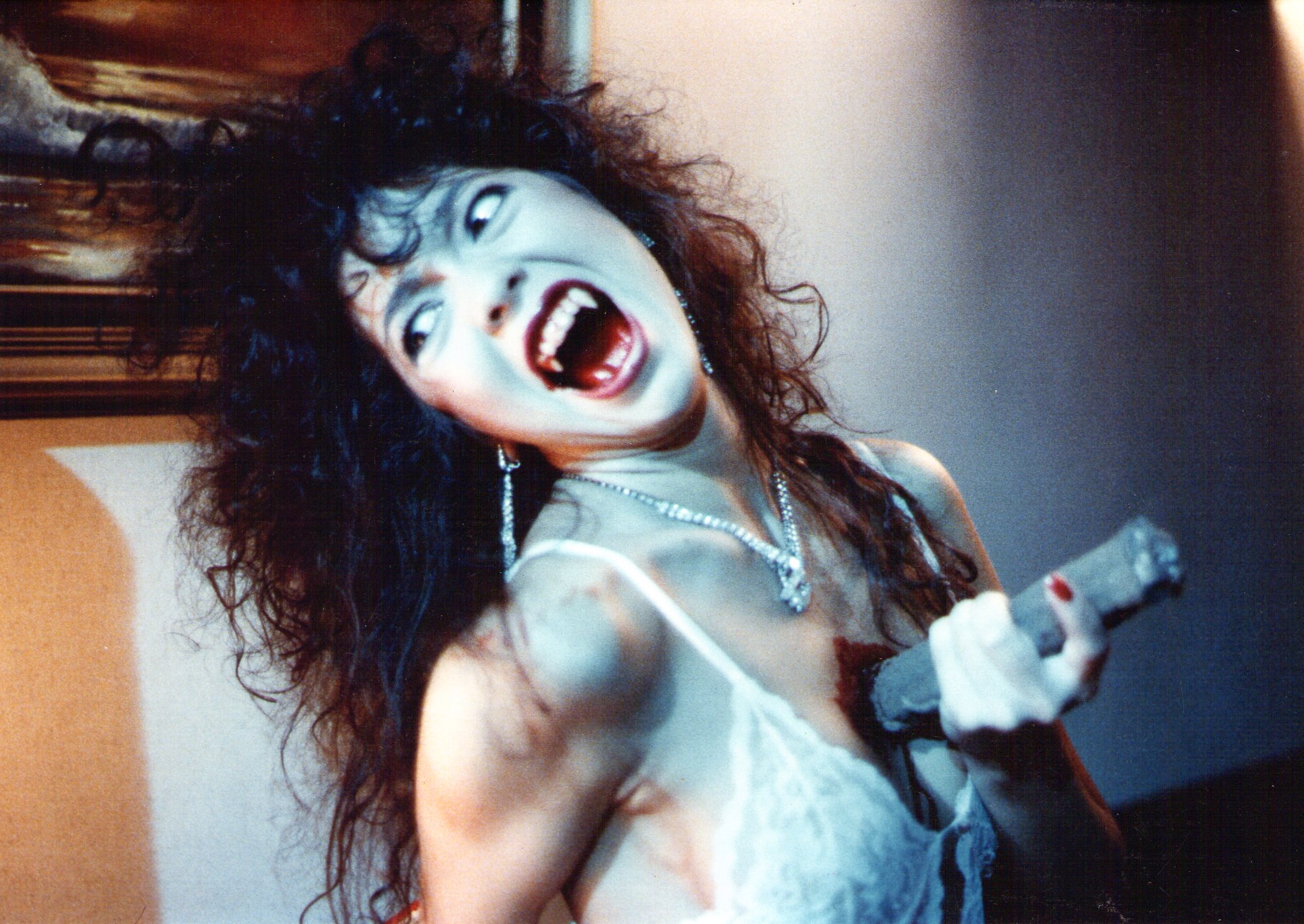 As Jessica in BEVERLY HILLS VAMP. (1989)
