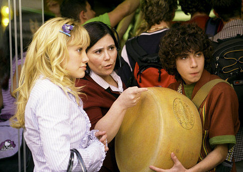 Still of Alex Borstein, Hilary Duff and Adam Lamberg in The Lizzie McGuire Movie (2003)