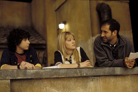 Hilary Duff, Jim Fall and Adam Lamberg in The Lizzie McGuire Movie (2003)