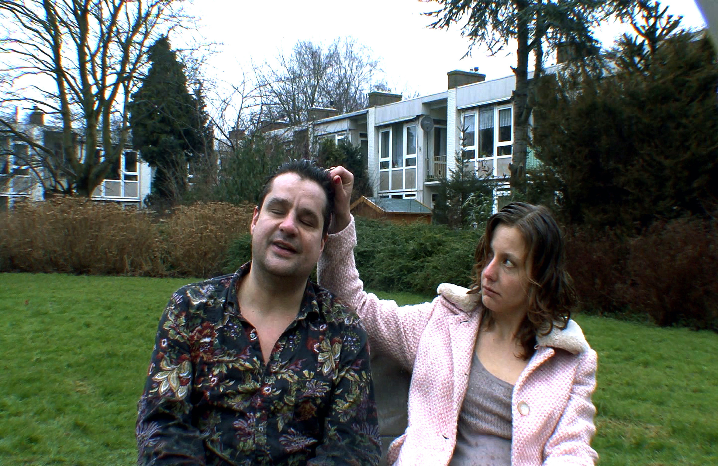 Frank Lammers and Anna Schoen in Lex (2010)