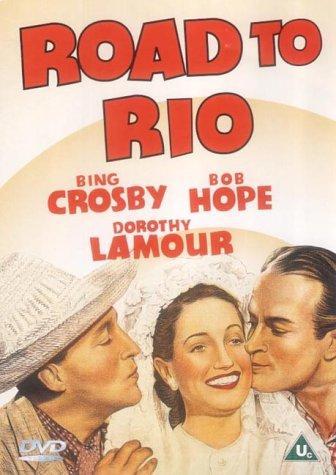 Bing Crosby, Bob Hope and Dorothy Lamour in Road to Rio (1947)