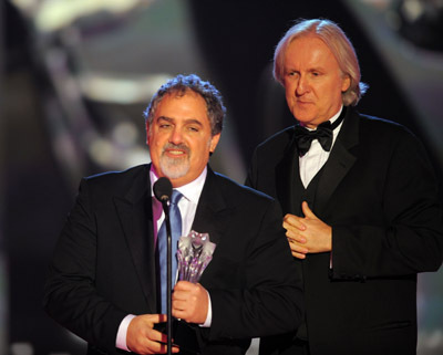 James Cameron and Jon Landau at event of 15th Annual Critics' Choice Movie Awards (2010)