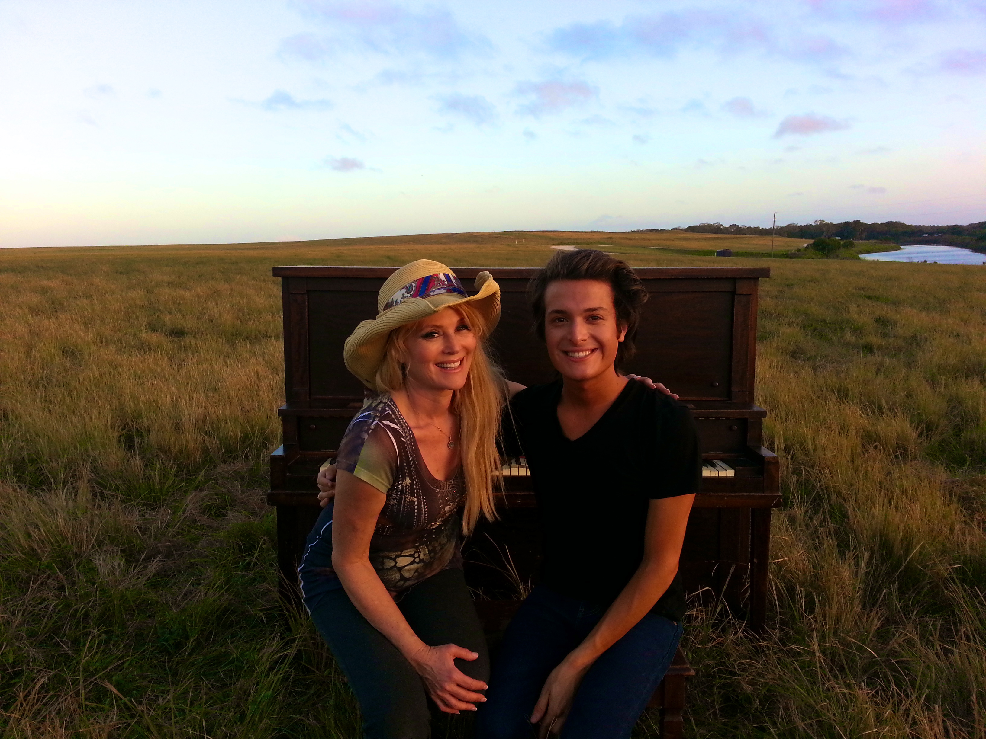 With Daniel Landers at shoot of his music video, Love Me Tonight https://www.youtube.com/watch?v=FjDz68Tazy4