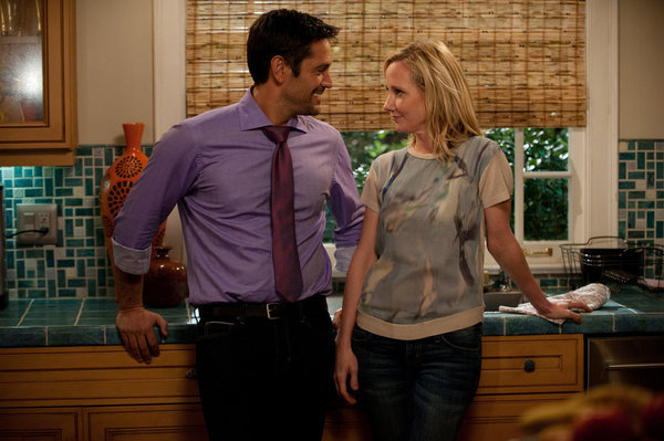 Still of Anne Heche and Michael Landes in Save Me (2013)