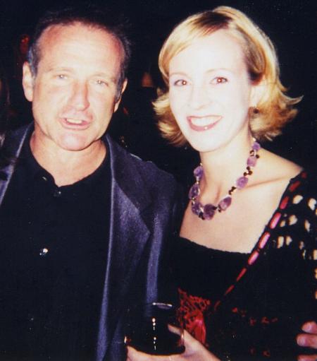 Robin Williams and Angela Landis