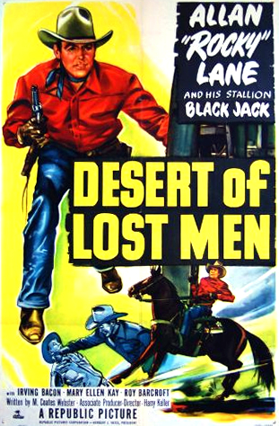 Allan Lane in Desert of Lost Men (1951)