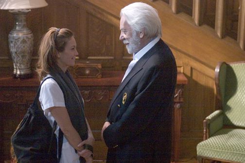 Still of Diane Lane and Donald Sutherland in Fierce People (2005)