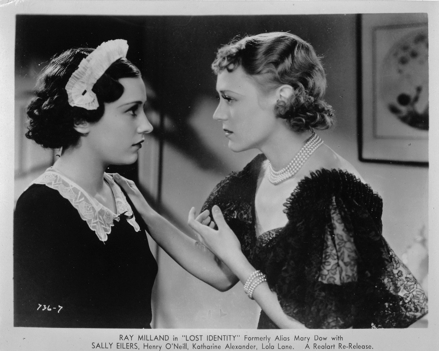 Sally Eilers and Lola Lane in Alias Mary Dow (1935)