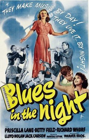 Elia Kazan, Jack Carson, Betty Field, Priscilla Lane and Richard Whorf in Blues in the Night (1941)