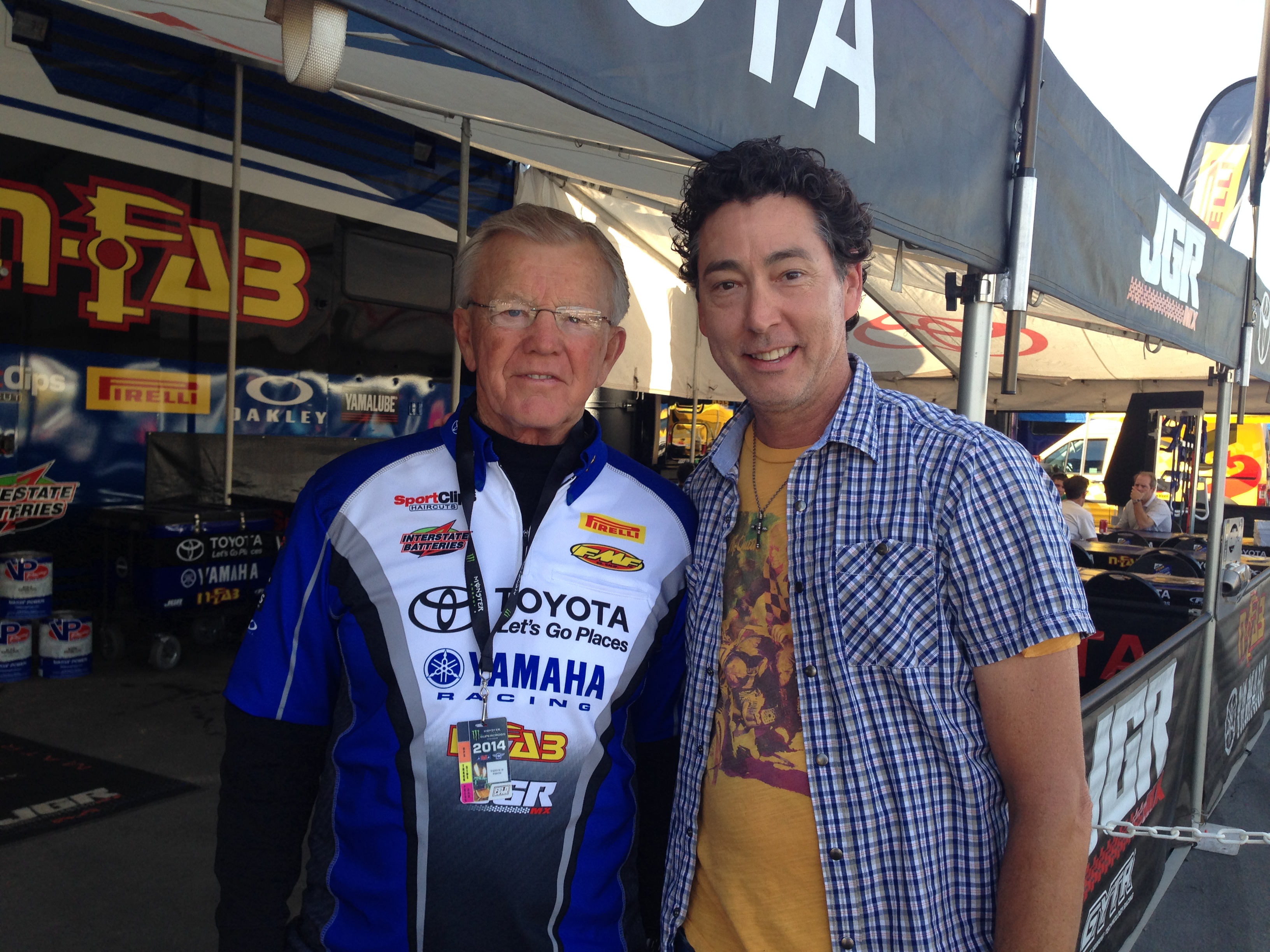 The one and only Joe Gibbs at Anaheim Supercross!