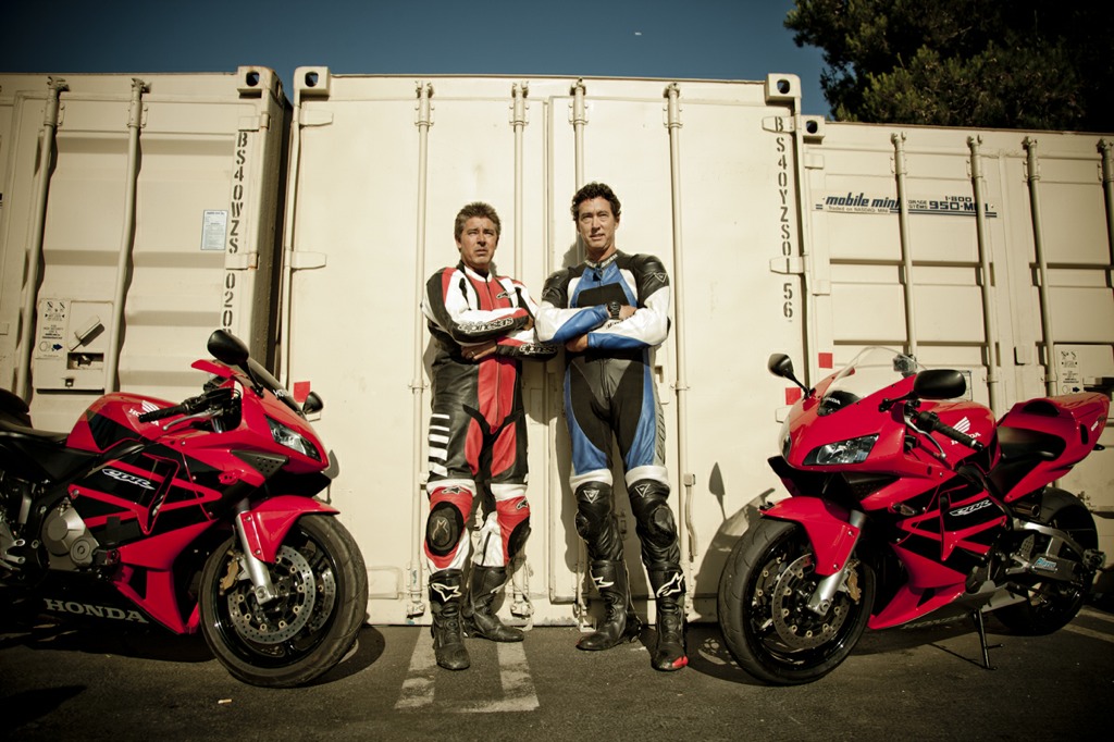 My brother Paul on the left and I doing a photo shoot for SuperStreetBike.Com Magazine (11/2011) AND doing a Sizzle for a feature...