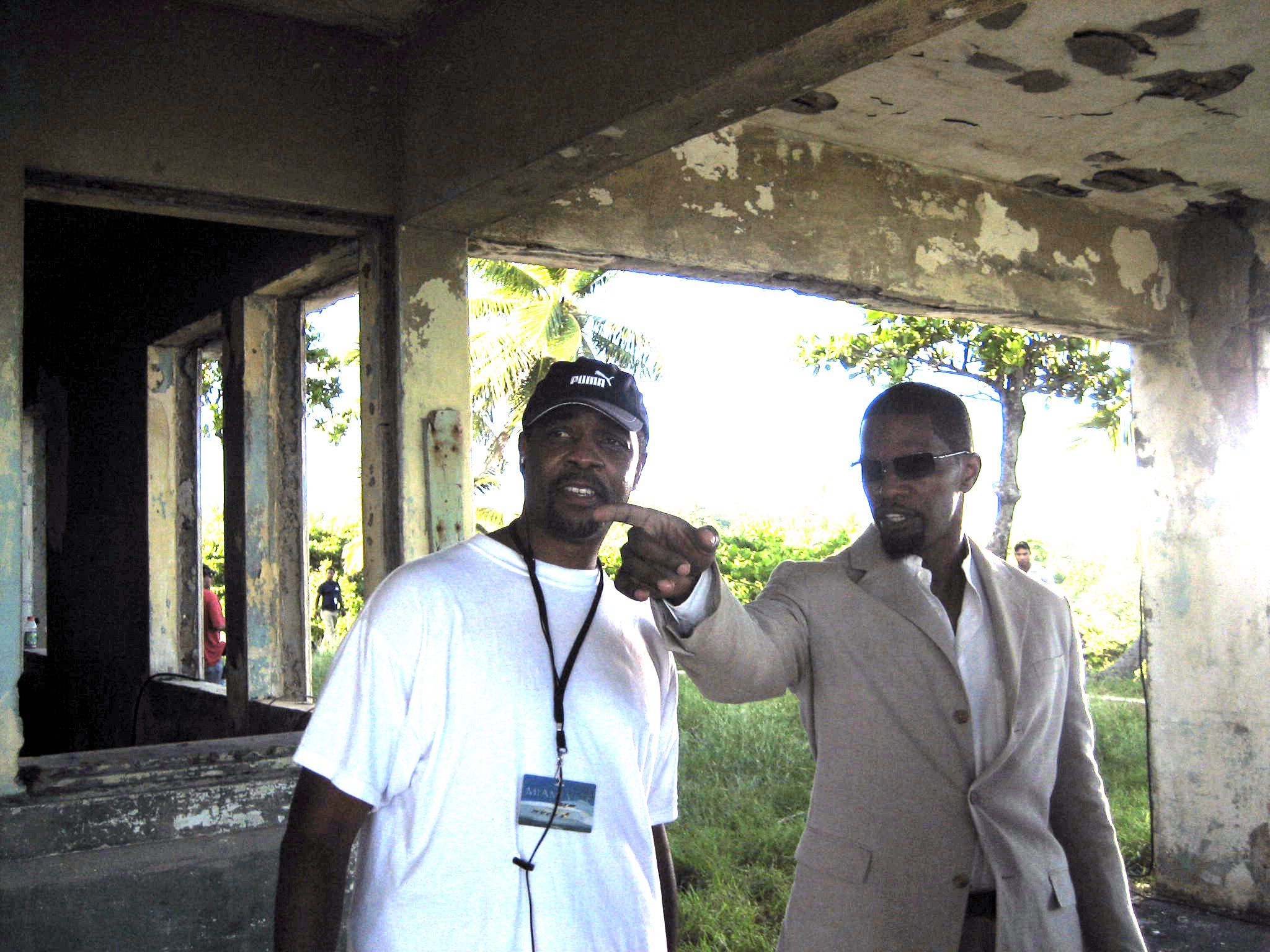 Ron Lang and Jamie Foxx on Miami Vice Production in the Dominican Republic