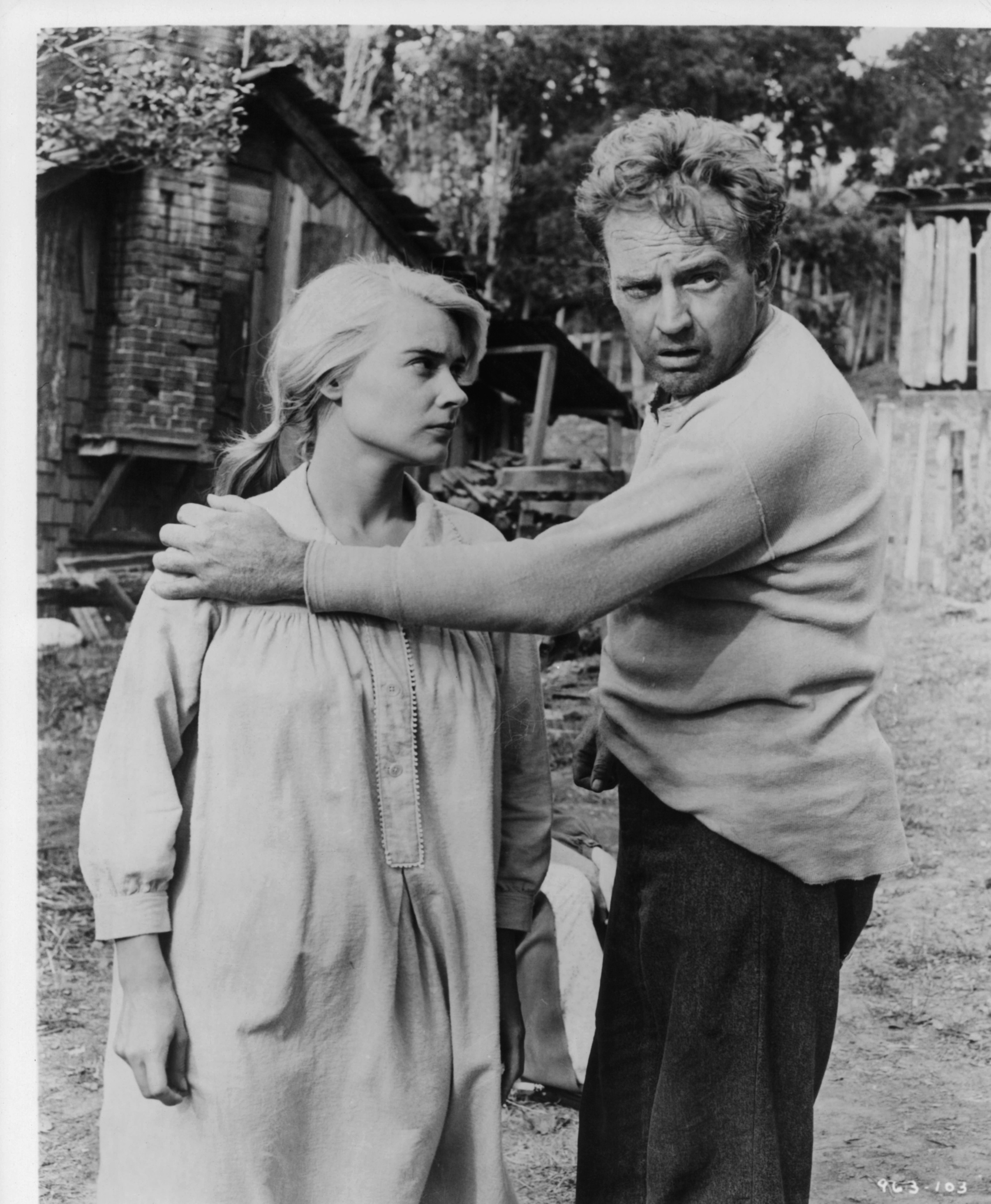 Still of Arthur Kennedy and Hope Lange in Peyton Place (1957)