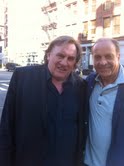 Gerard Depardieu and Jos Laniado in 