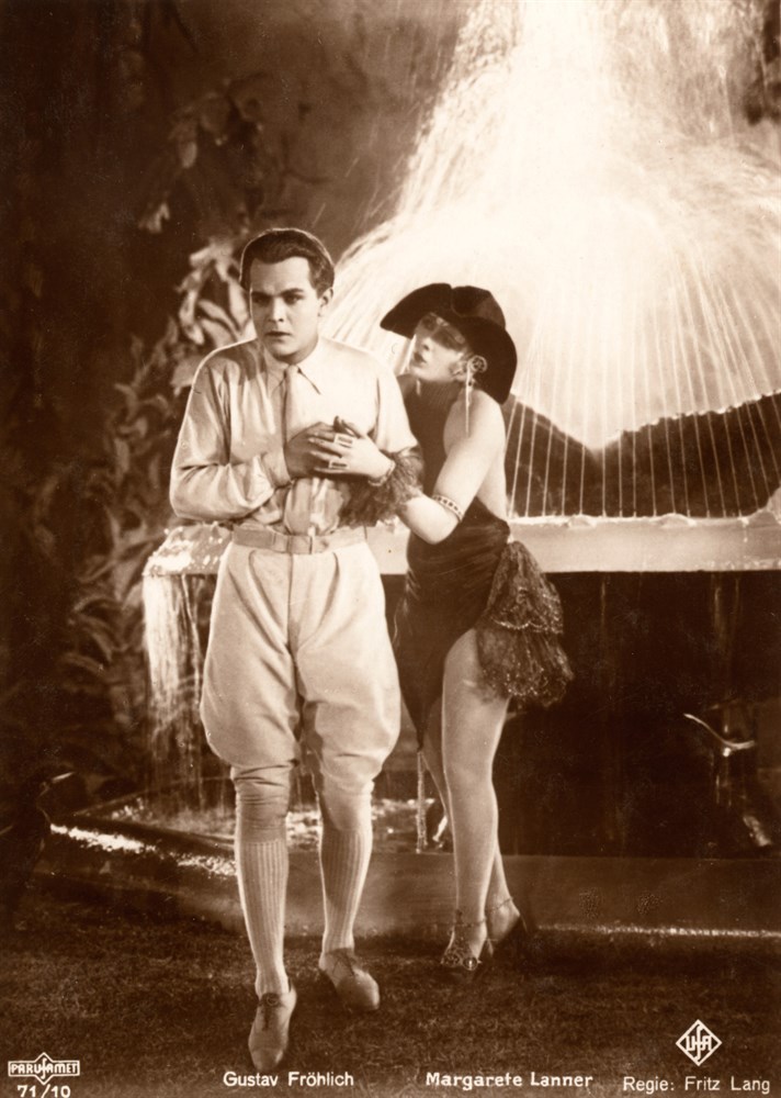 Gustav Fröhlich and Margarete Lanner in Metropolis (1927)