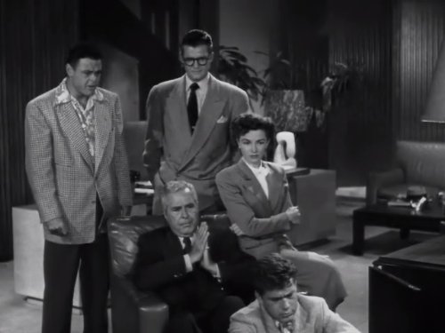 Still of George Reeves, Kirk Alyn, Phyllis Coates, John Hamilton and Jack Larson in Adventures of Superman (1952)
