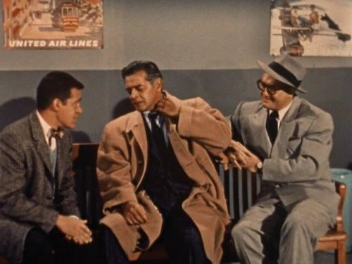 Still of George Reeves, Jack Larson and Robert Lowery in Adventures of Superman (1952)