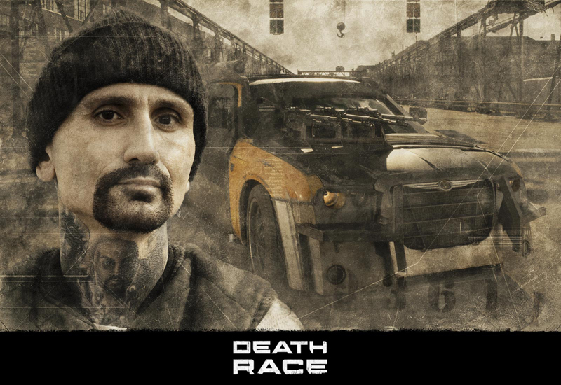 Promotional material distributed by Universal for the release of Death Race (2008).