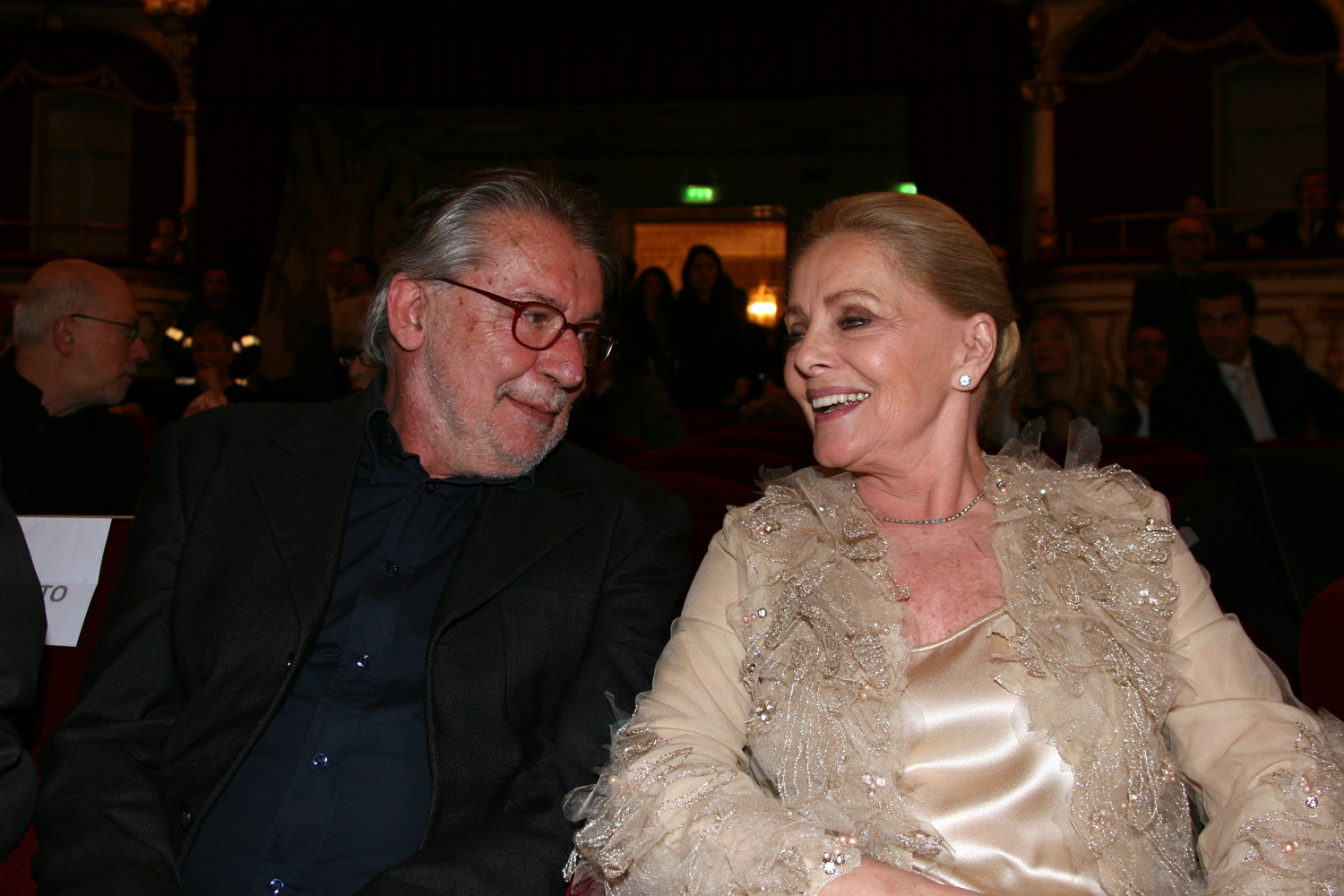 with Virna Lisi