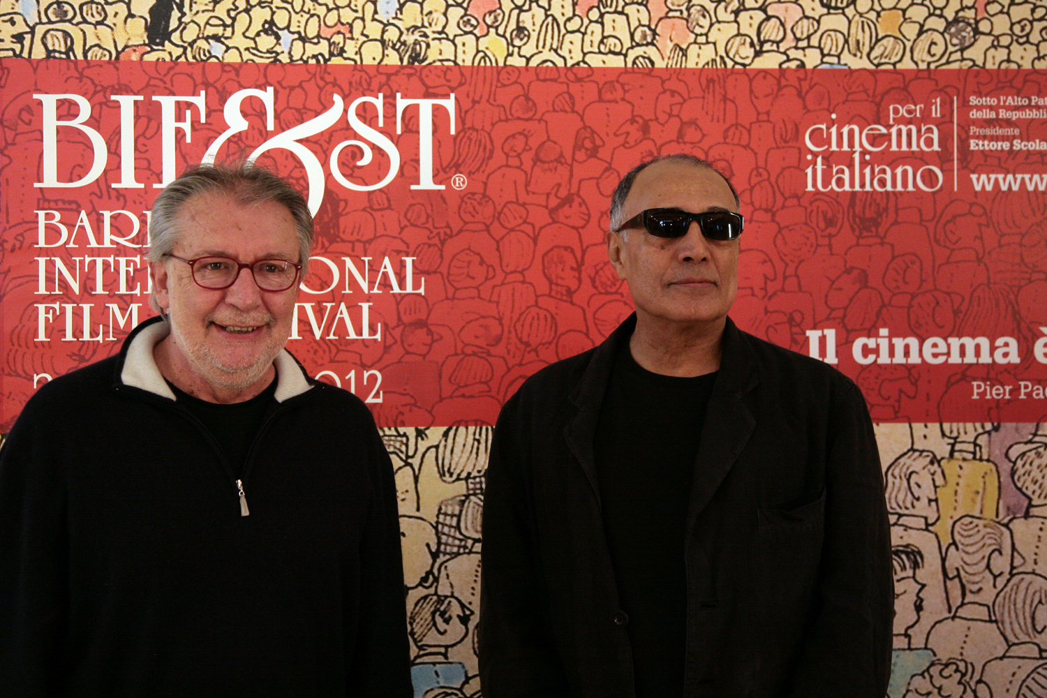 with Abbas Kiarostami