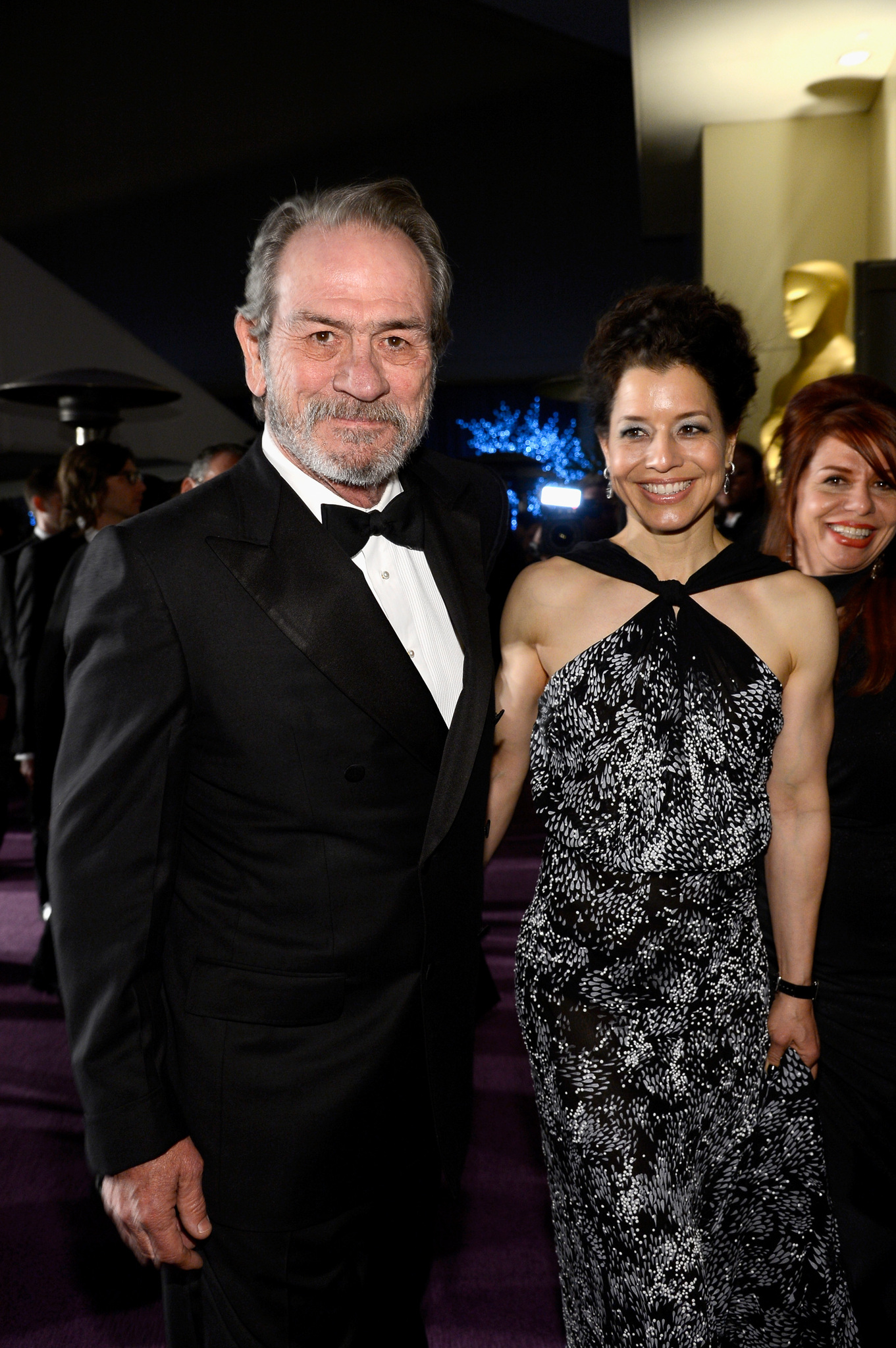 Tommy Lee Jones and Dawn Jones