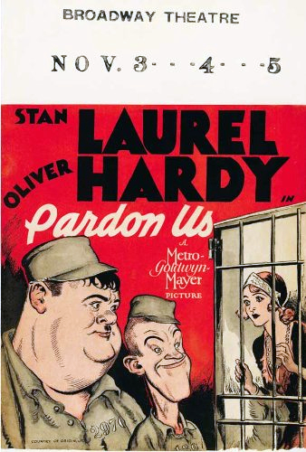 Oliver Hardy and Stan Laurel in Pardon Us (1931)