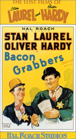 Oliver Hardy and Stan Laurel in Bacon Grabbers (1929)