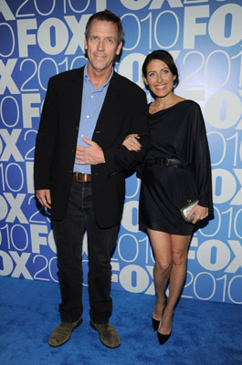 Lisa Edelstein and Hugh Laurie