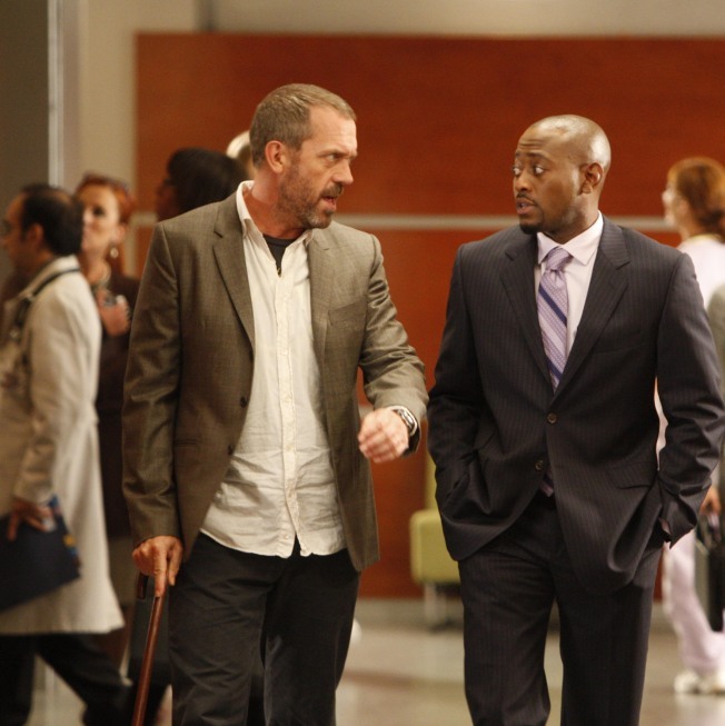 Still of Omar Epps and Hugh Laurie in Hausas (2004)