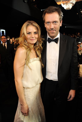 Hugh Laurie and Jennifer Morrison