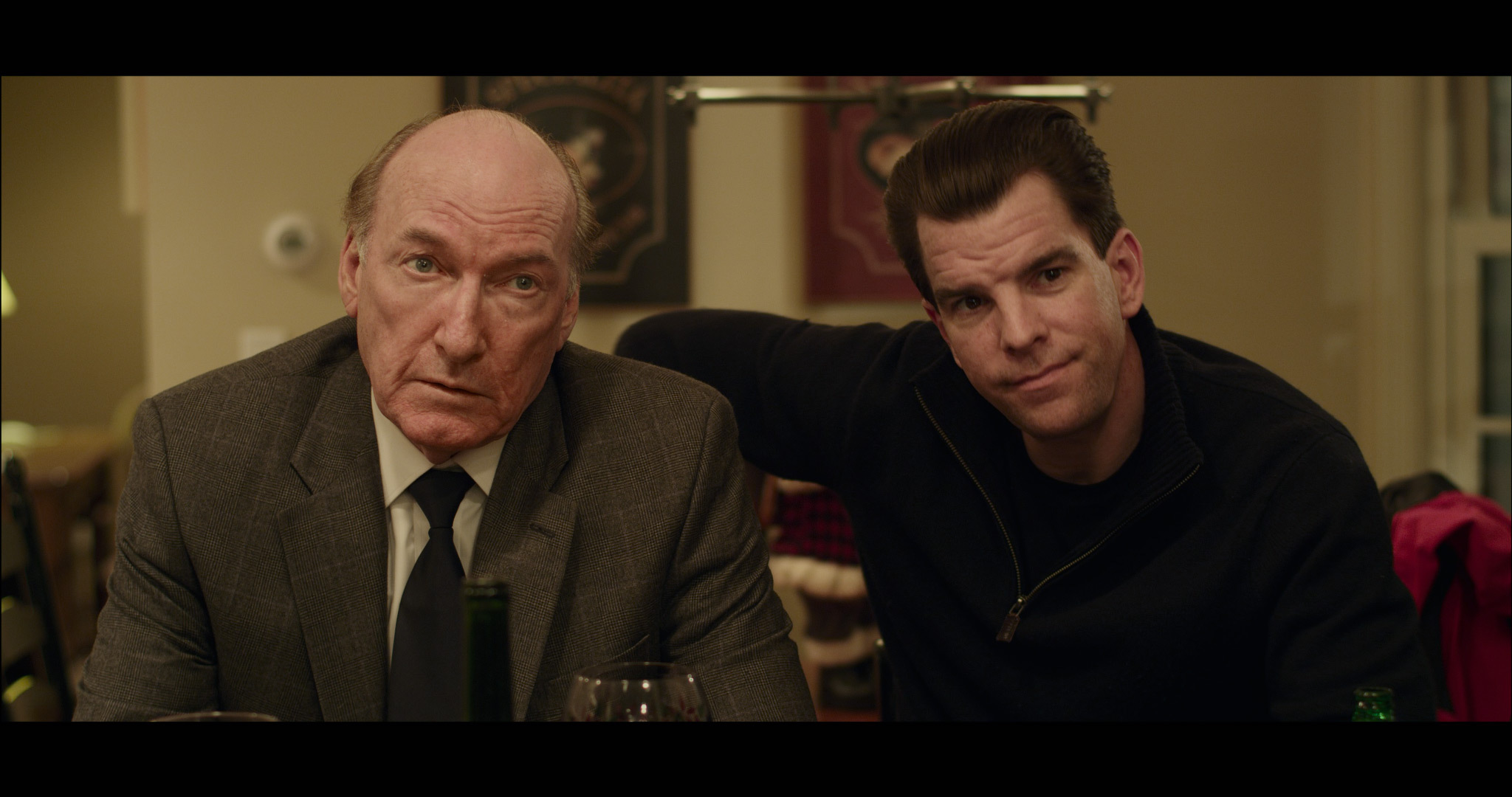 Still of Ed Lauter and Michael McGlone in The Fitzgerald Family Christmas (2012)