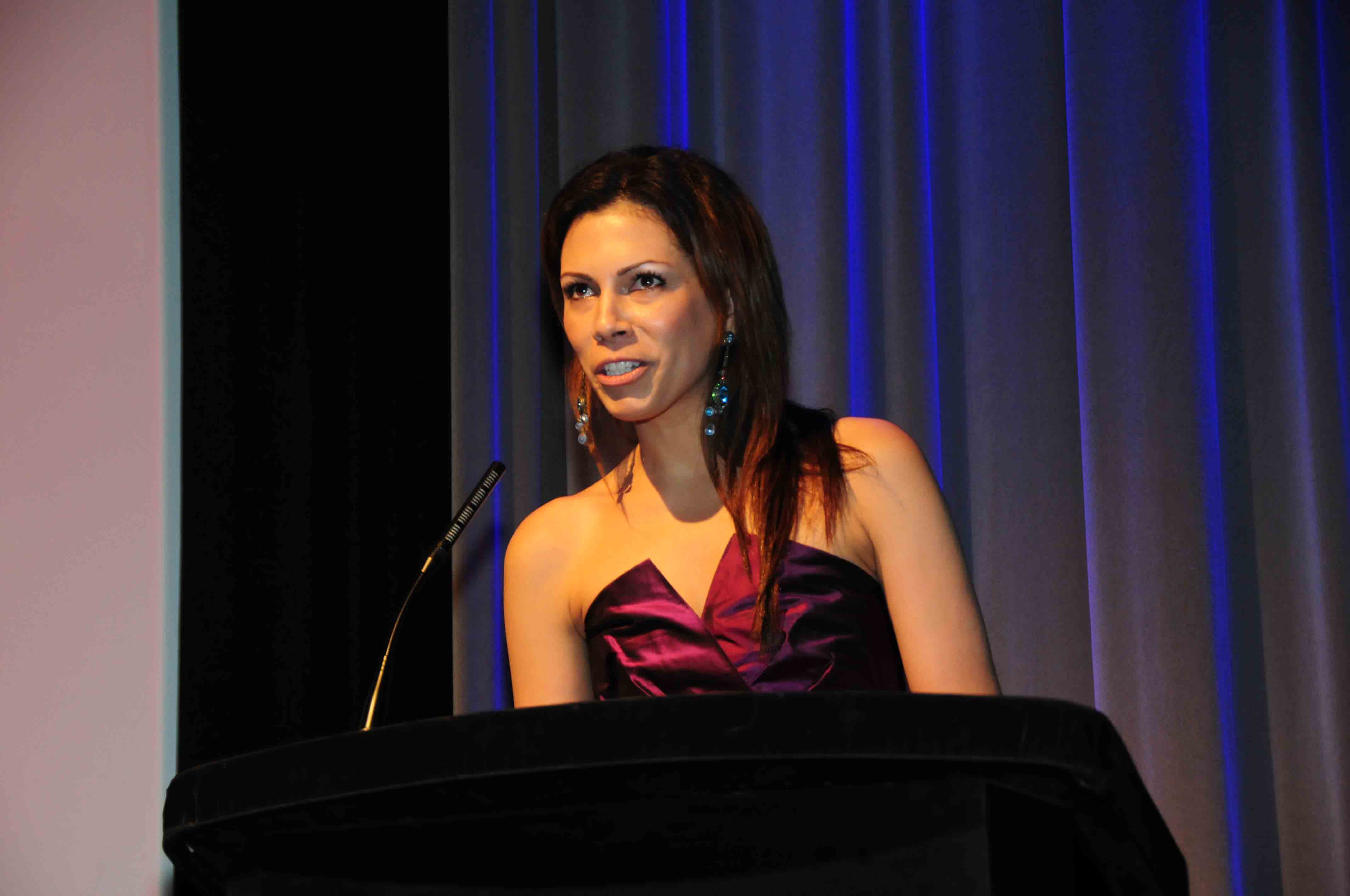 Brazilian Film Festival London Daniela Lavender speaks at BAFTA