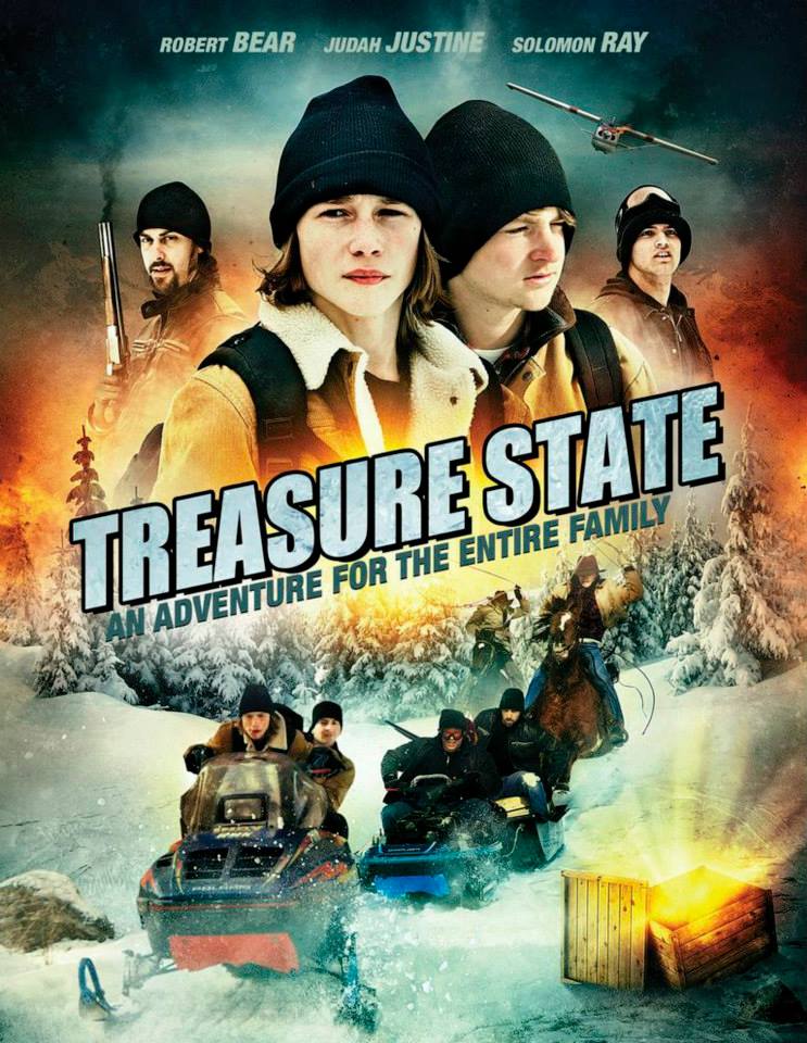 Larry Laverty, Robert Bear, Solomon Ray and Judah Justine in Treasure State (2013)