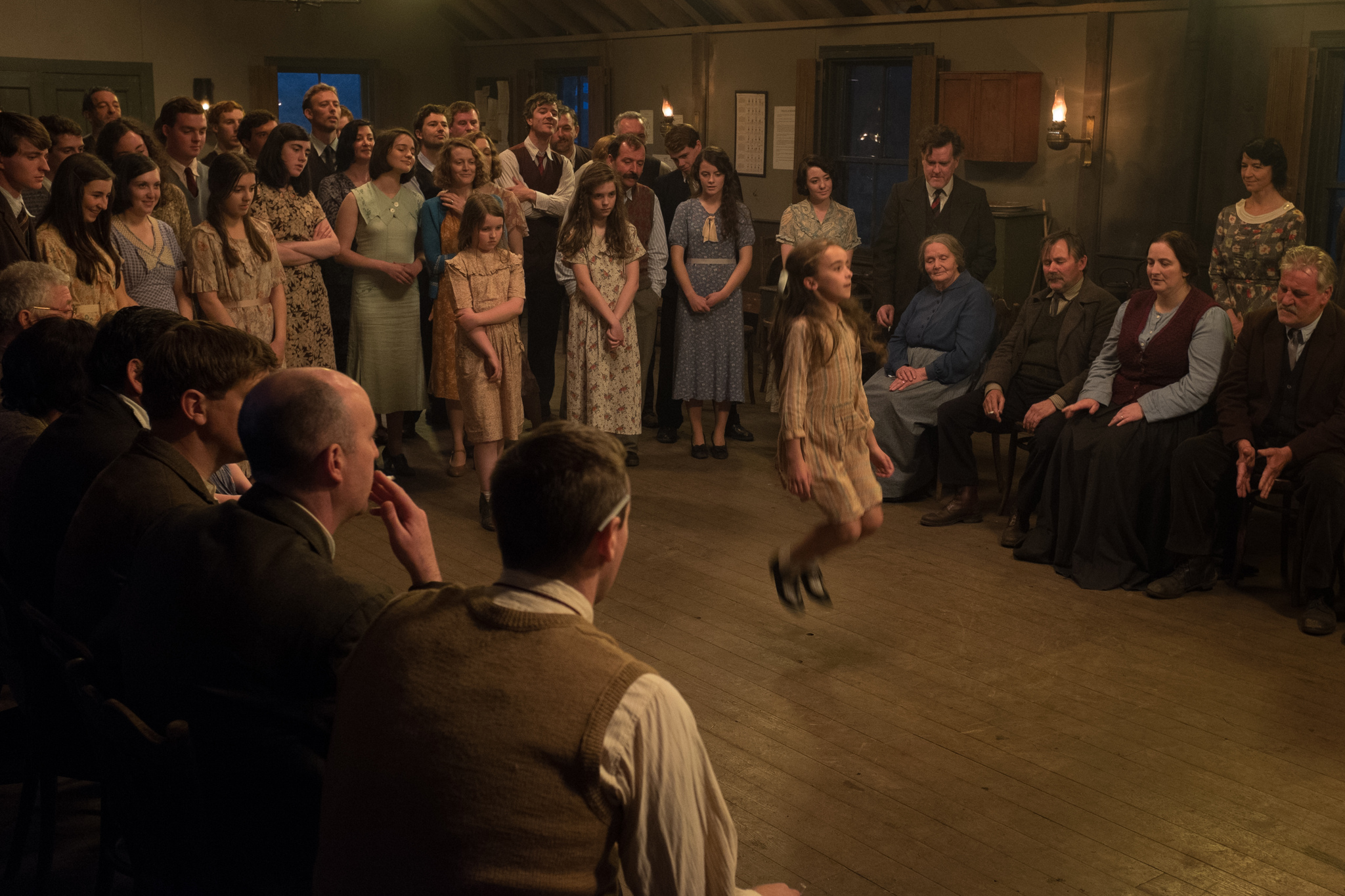 Still of Paul Laverty, Ken Loach and Rebecca O'Brien in Jimmy's Hall (2014)