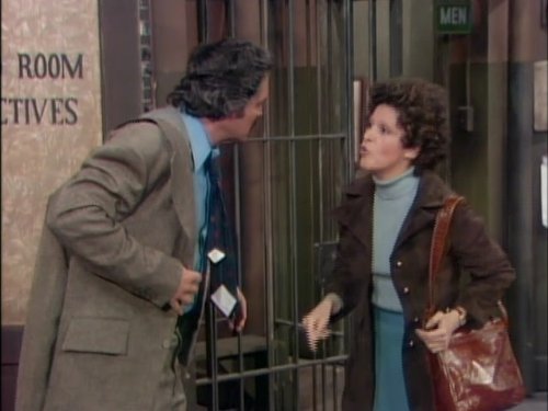 Still of Linda Lavin and Hal Linden in Barney Miller (1974)