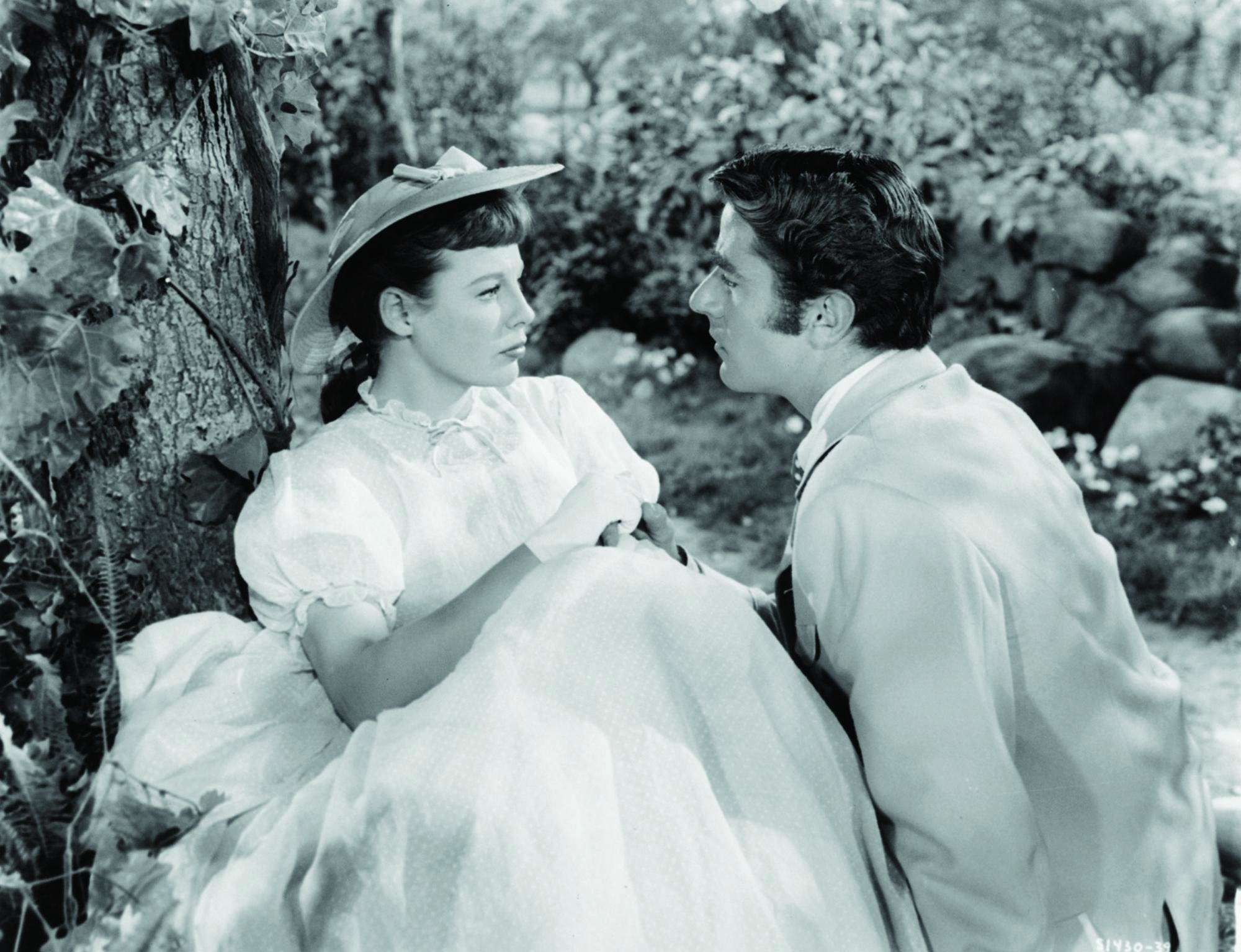 Still of June Allyson and Peter Lawford in Little Women (1949)