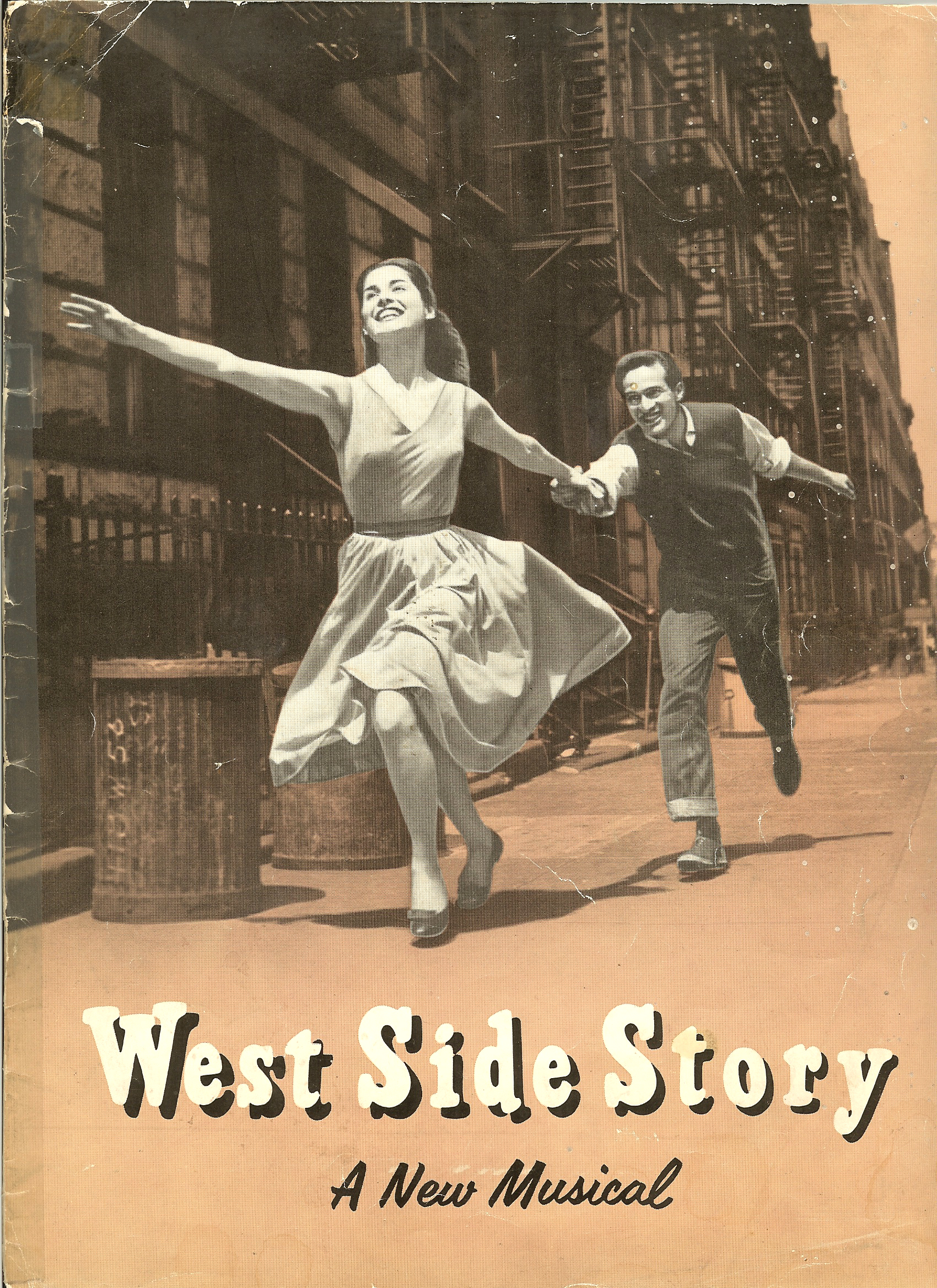 West Side Story Playbill, Opening Night was Sep 26, 1957