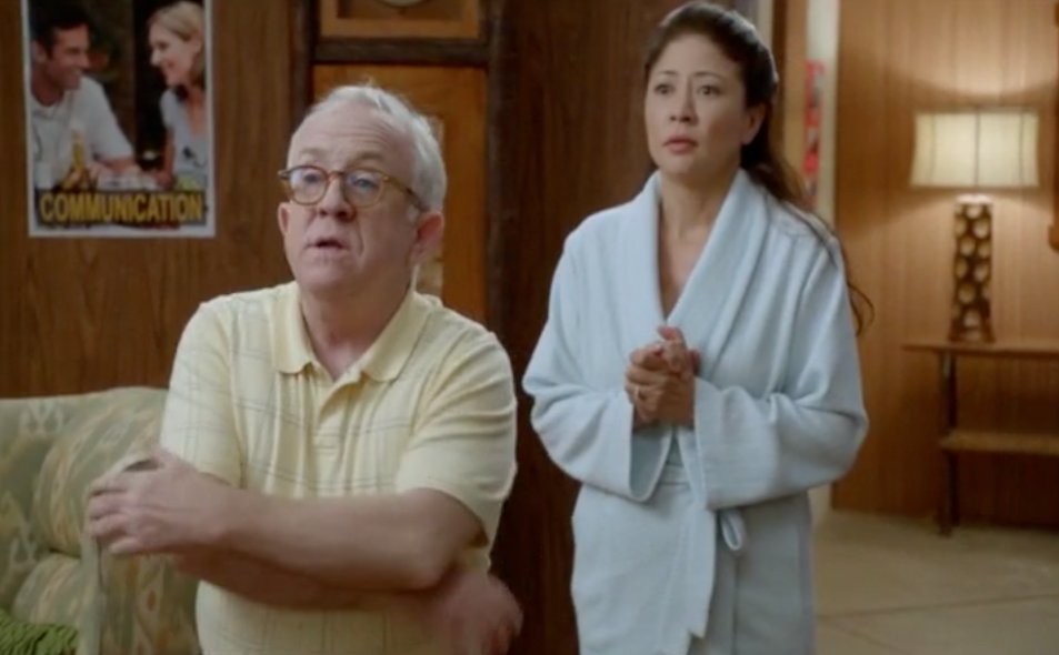 RAISING HOPE (FOX) L-R; Leslie Jordan, Anzu Lawson