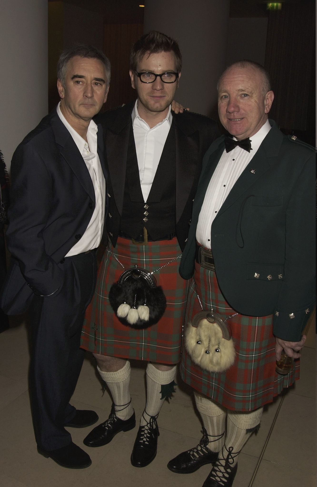 Ewan McGregor, Denis Lawson and Rachel House