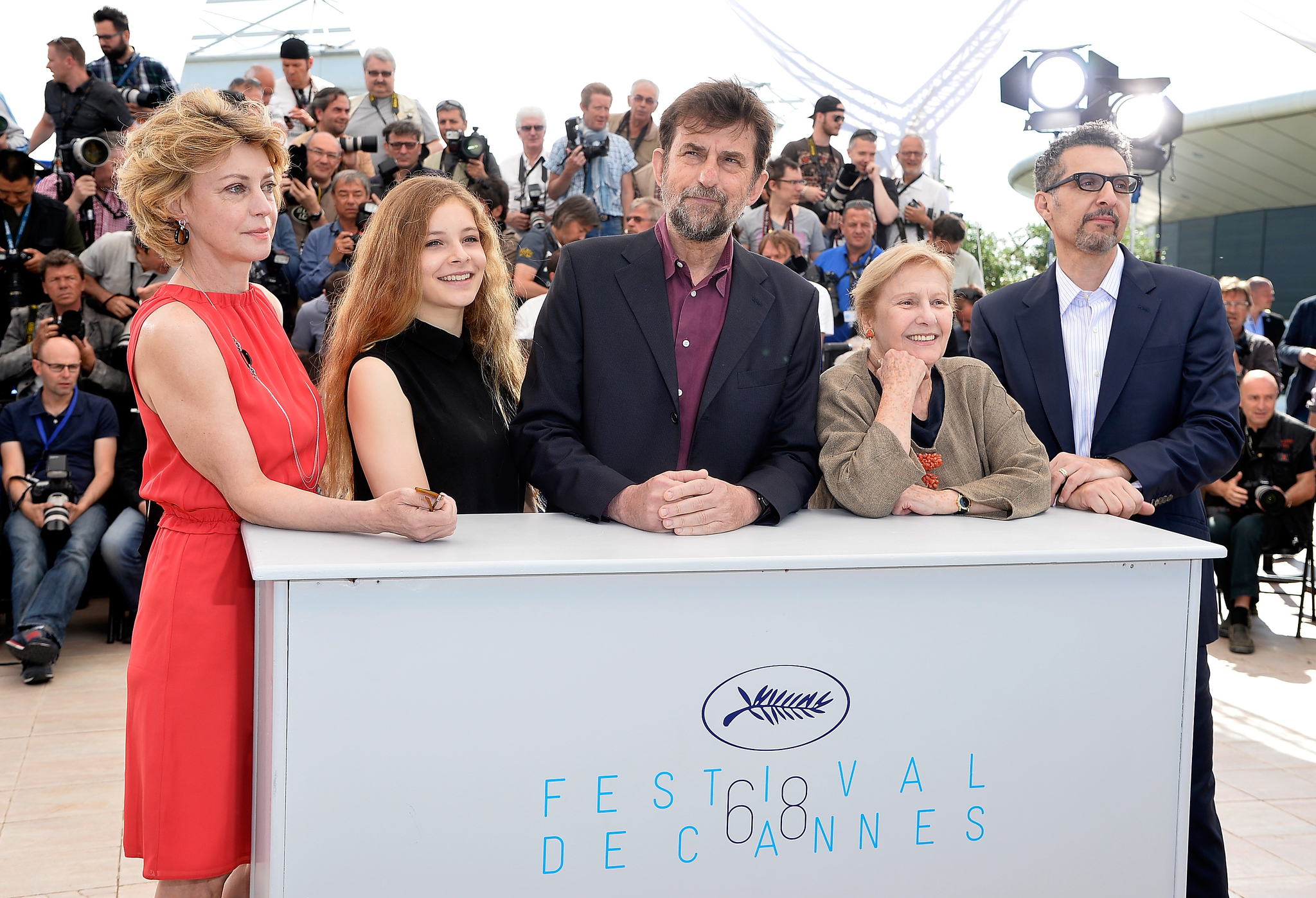 John Turturro, Margherita Buy, Giulia Lazzarini, Nanni Moretti and Beatrice Mancini at event of Mia madre (2015)