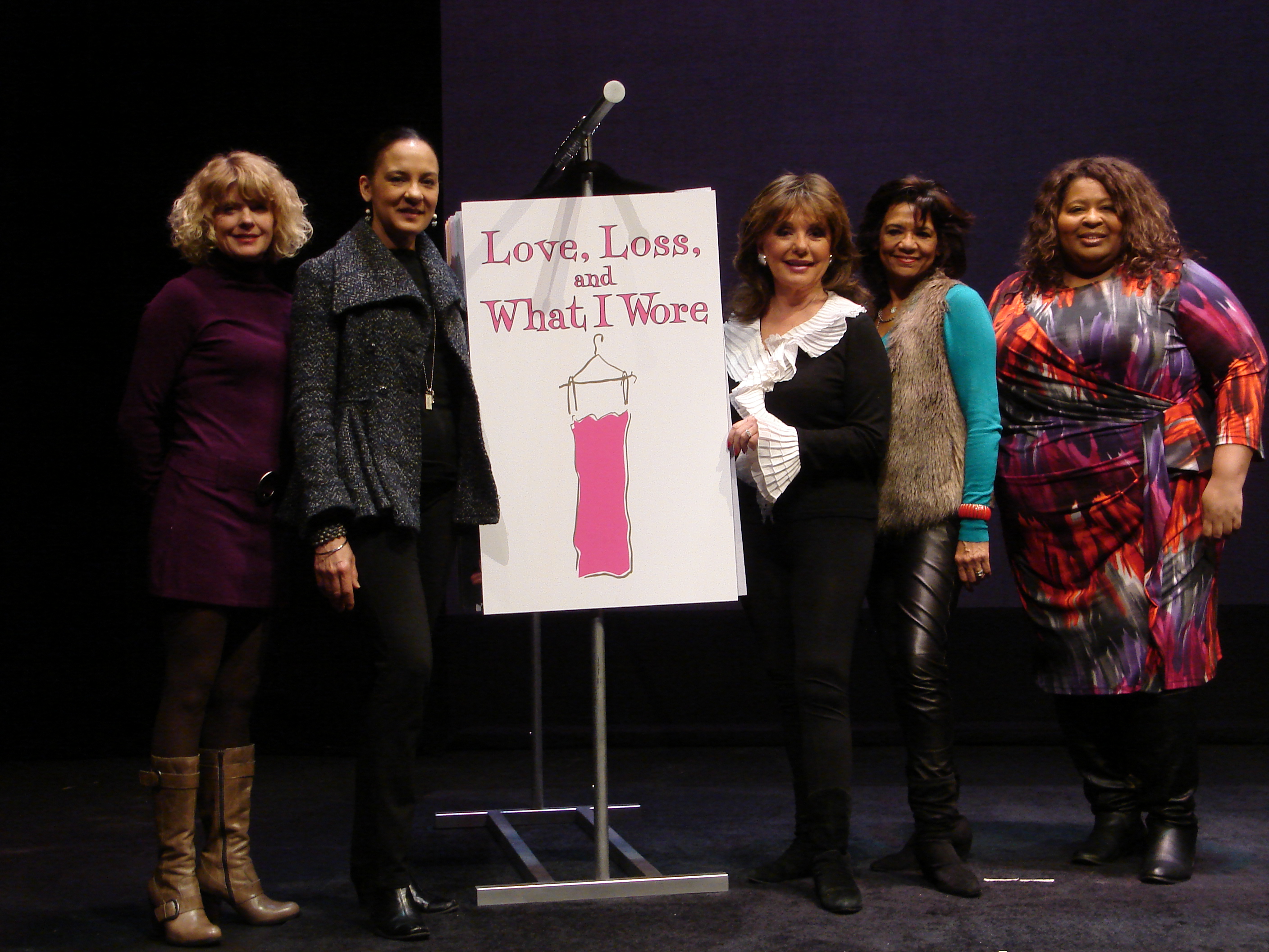 Love, Loss and What I Wore Cast Photo Delaware Theatre Center March 2013