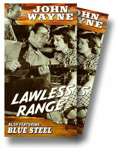 John Wayne and Sheila Bromley in Blue Steel (1934)