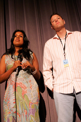 Kevin Leadingham and Anayansi Prado at event of Maid in America (2005)