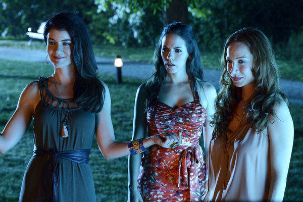 Still of Sadie LeBlanc, Gabrielle Miller and Anna Silk in Lost Girl (2010)