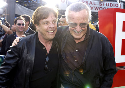 Mark Hamill and Stan Lee at event of Hulk (2003)