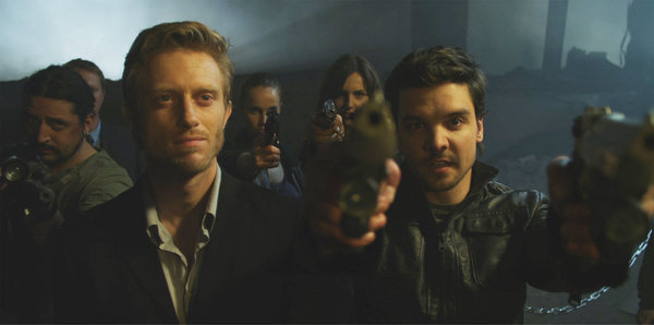Still of Andrew Lee Potts and Neil Jackson in True Bloodthirst (2012)