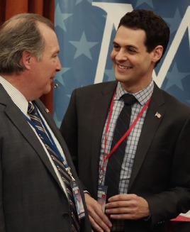 Kevin Dunn and Andrew Leeds in Veep