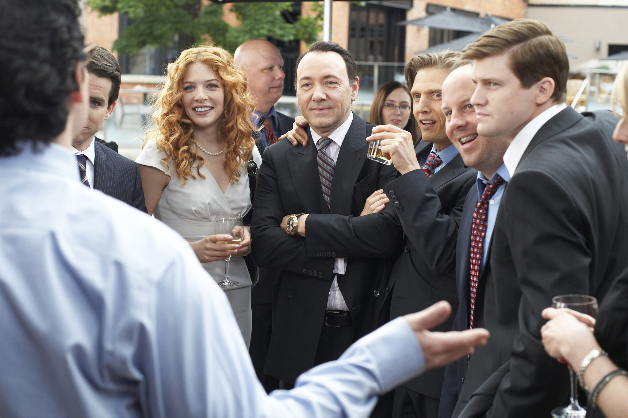 Still of Kevin Spacey, Barry Pepper and Rachelle Lefevre in Casino Jack (2010)